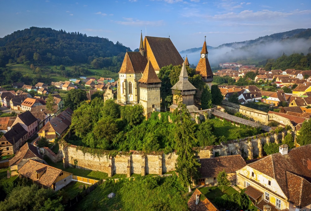 Doppeltes UNESCO-Weltkulturerbe mit der Kirchenburg von Biertan & der Mittelalterstadt Sighișoara